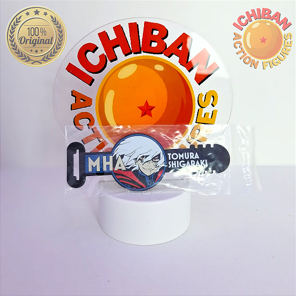 PULSEIRA DE PRENDER CABOS/FIOS TOMURA SHIGARAKI MY HERO ACADEMIA ICHIBAN KUJI BANDAI 100% ORIGINAL LACRADO