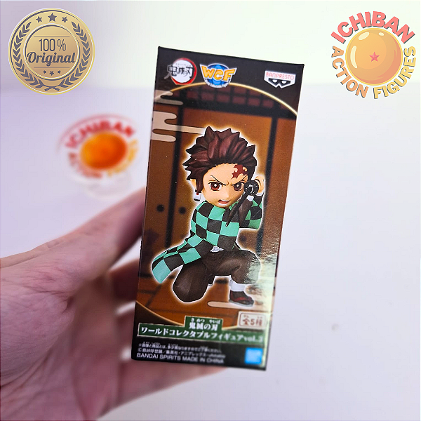 KAMADO TANJIRO DEMON SLAYER WCF VOL.3 BANPRESTO 100% ORIGINAL LACRADO