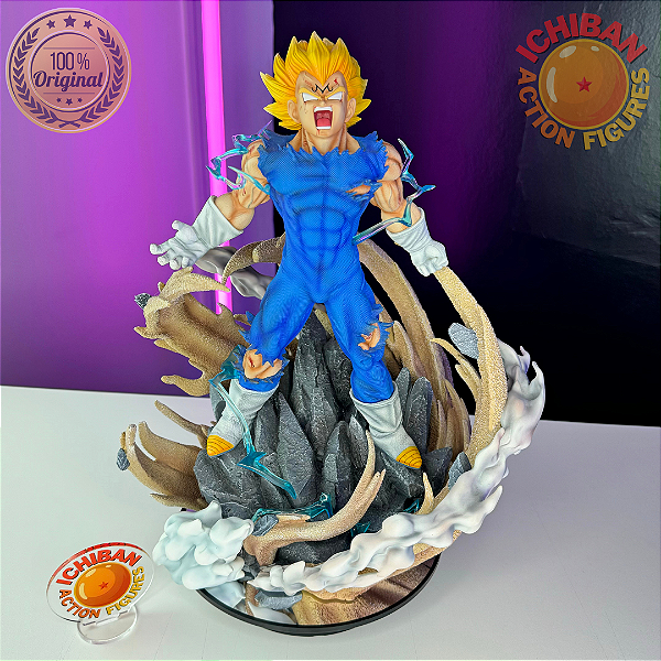 MAJIN VEGETA DRAGON BALL Z DELUXE VER. BT STUDIO 1/6 100% ORIGINAL SEM CAIXA