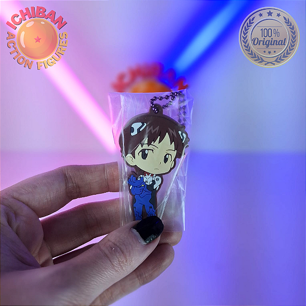 CHAVEIRO SHINJI IKARI EVANGELION 100% ORIGINAL