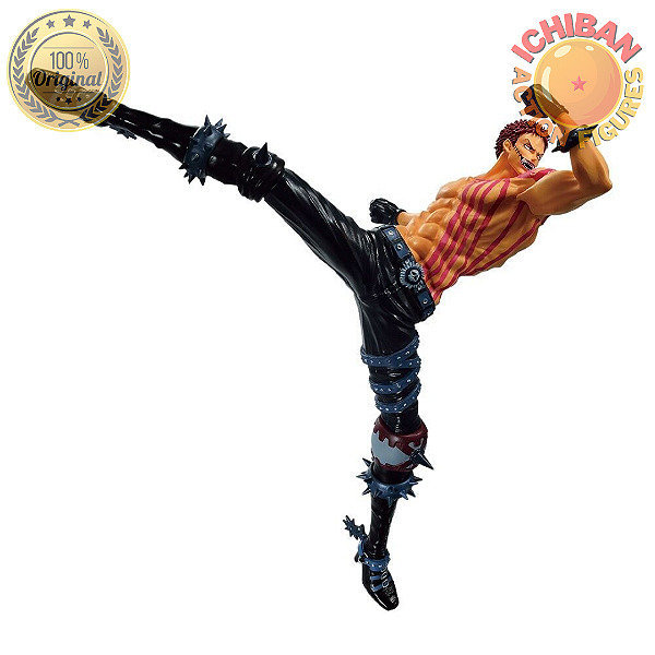 CHARLOTTE KATAKURI DANDO CHUTE ONE PIECE ICHIBAN KUJI LETRA D BANDAI 100% ORIGINAL COM CAIXA