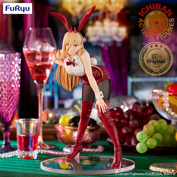 POWER DE COELHA CHAINSAW MAN BICUTE BUNNIES FURYU 100% ORIGINAL LACRADO