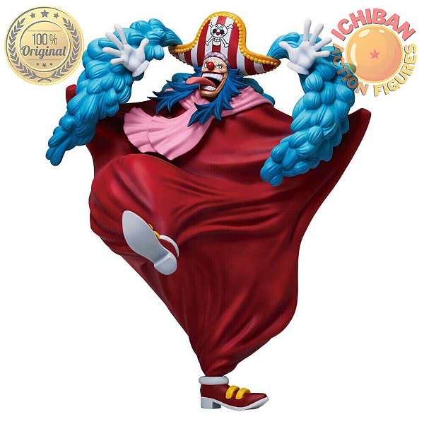 BUGGY ONE PIECE NEW FOUR EMPERORS MASTERLISE EXPIECE ICHIBAN KUJI LETRA D BANDAI 100% ORIGINAL LACRADO