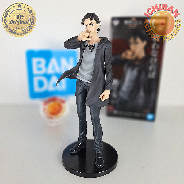 EREN YEAGER FINAL SEASON ATTACK ON TITAN ICHIBAN KUJI LETRA B 100% ORIGINAL COM CAIXA