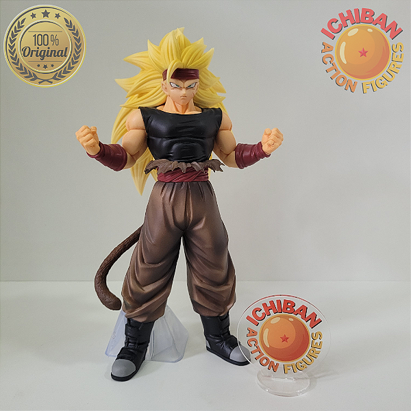 BARDOCK SSJ3 DRAGON BALL HEROES MASTERLISE ICHIBAN KUJI LETRA C BANDAI 100% ORIGINAL COM CAIXA