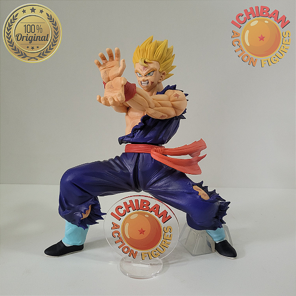 GOHAN SSJ KAMEHAMEHA DRAGON BALL Z MASTERLISE ICHIBAN KUJI LETRA B BANDAI 100% ORIGINAL SEM CAIXA