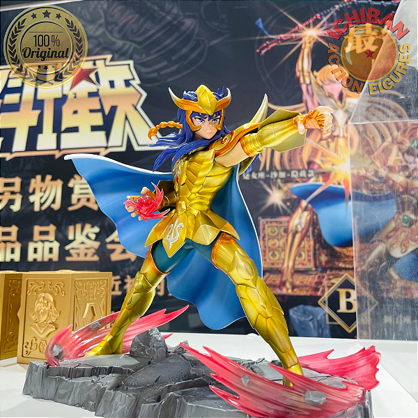 MILO DE ESCORPIÃO CAVALEIROS DO ZODÍACO KOILAND KUJI LAST ONE 1/6 100% ORIGINAL LACRADO