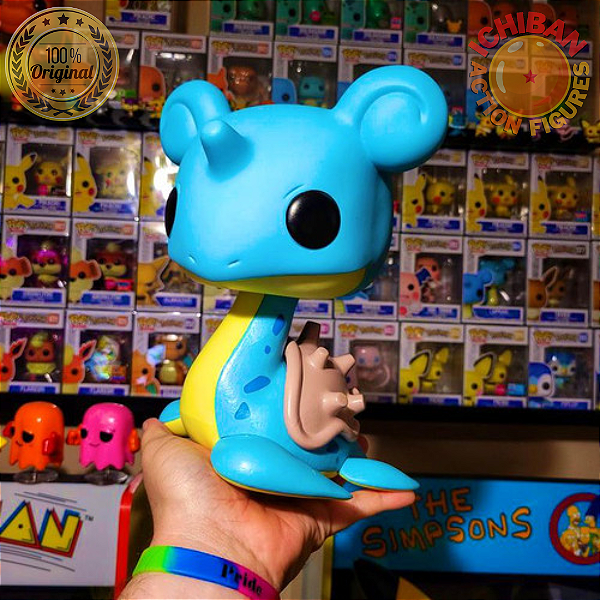 LAPRAS POKÉMON FUNKO POP BIG SIZE 100% ORIGINAL COM CAIXA
