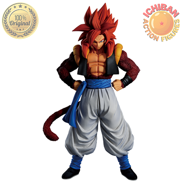 GOGETA SSJ4 DRAGON BALL GT THE GREATEST SAIYAN MASTERLISE ICHIBAN KUJI LETRA A BANDAI 100% ORIGINAL COM CAIXA