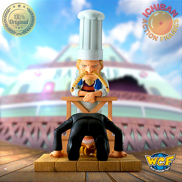 VINSMOKE SANJI COM ZEFF ONE PIECE WCF LOG STORIES BANPRESTO 100% ORIGINAL LACRADO