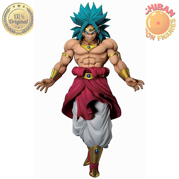 BROLY BLUE HAIR 94 DRAGON BALL Z BACK TO THE FILM MASTERLISE ICHIBAN KUJI BANDAI 100% ORIGINAL LACRADO