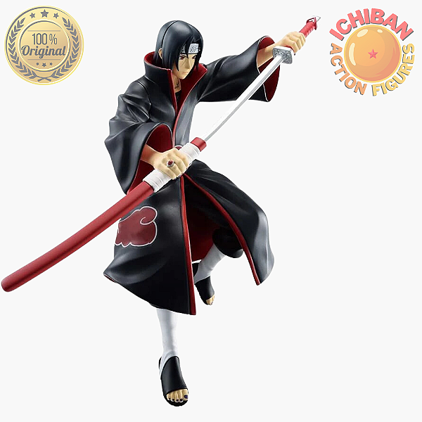 UCHIHA ITACHI NARUTO SHIPPUDEN NARUTOP99 BANPRESTO 100% ORIGINAL LACRADO