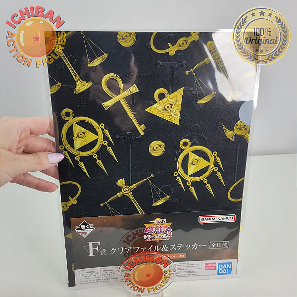 PASTA CHARACTERS EGIPCIOS YU GI OH ICHIBAN KUJI LETRA F BANDAI 100% ORIGINAL LACRADO