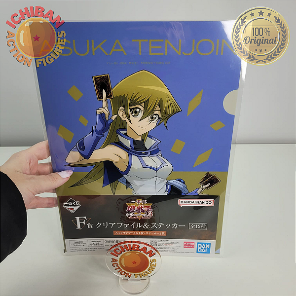 PASTA ASUKA TENJOIN YU GI OH ICHIBAN KUJI LETRA F BANDAI 100% ORIGINAL LACRADO