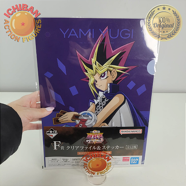 PASTA YAMI YUGI YU GI OH ICHIBAN KUJI LETRA F BANDAI 100% ORIGINAL LACRADO