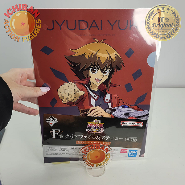 PASTA JADEN YUKI YU GI OH ICHIBAN KUJI LETRA F BANDAI 100% ORIGINAL LACRADO