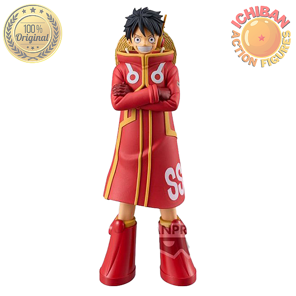 MONKEY D. LUFFY EGGHEAD ONE PIECE DXF THE GRANDLINE SERIES 100% ORIGINAL LACRADO