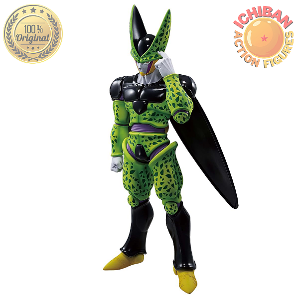 PERFECT CELL DRAGON BALL Z DUEL TO THE FUTURE MASTERLISE ICHIBAN KUJI LETRA A BANDAI 100% ORIGINAL LACRADO