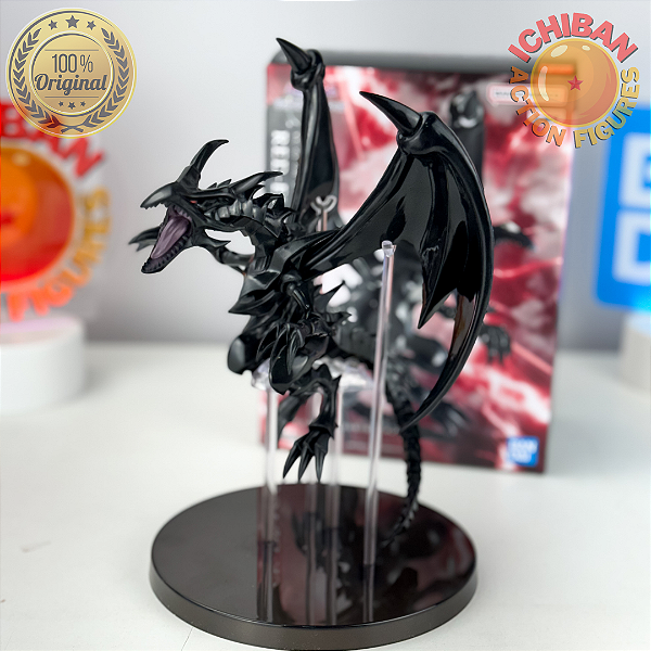 DRAGÃO NEGRO DE OLHOS VERMELHOS YU GI OH BANPRESTO 100% ORIGINAL COM CAIXA