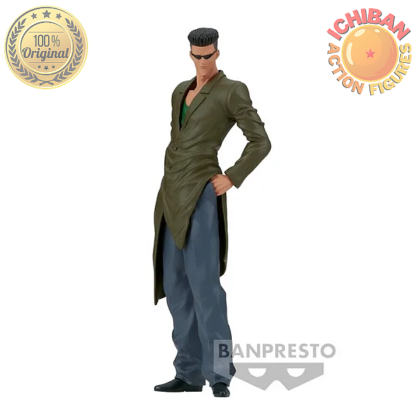 JOVEM TOGURO YU YU HAKUSHO DXF BANPRESTO 100% ORIGINAL NOVO, SEM CAIXA