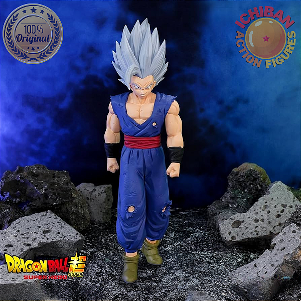 GOHAN BEAST DB SUPER: SUPER HERO MOVIE SOLID EDGE WORKS BANPRESTO 100% ORIGINAL COM CAIXA