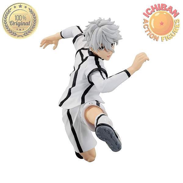 SEISHIRO NAGI UNIFORME BRANCO BLUE LOCK BANPRESTO 100% ORIGINAL LACRADO
