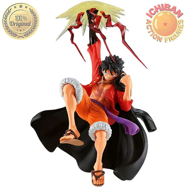 MONKEY D. LUFFY ONE PIECE BATTLE RECORD COLLECTION BANPRESTO 100% ORIGINAL LACRADO