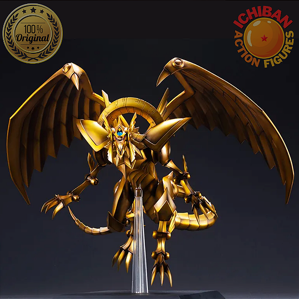 DRAGÃO ALADO DE RÁ YU GI OH ARTFX J KOTOBUKIYA 100% ORIGINAL COM CAIXA