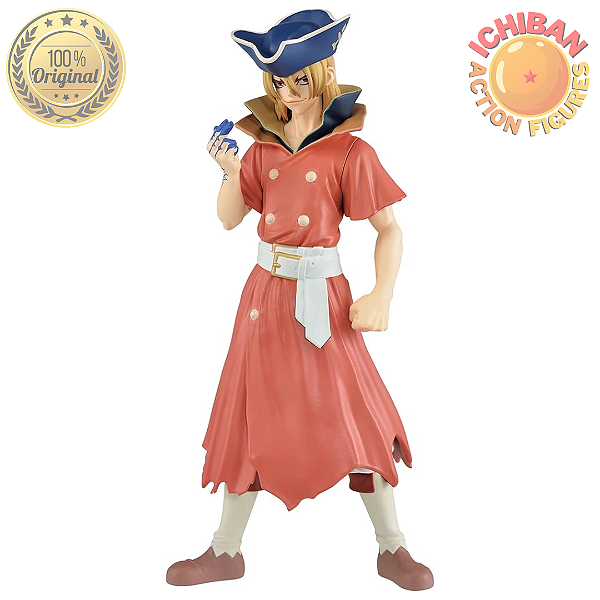 NANAMI RYUSUI DR. STONE FIGURE OF STONE WORLD VOL.1 BANPRESTO 100% ORIGINAL