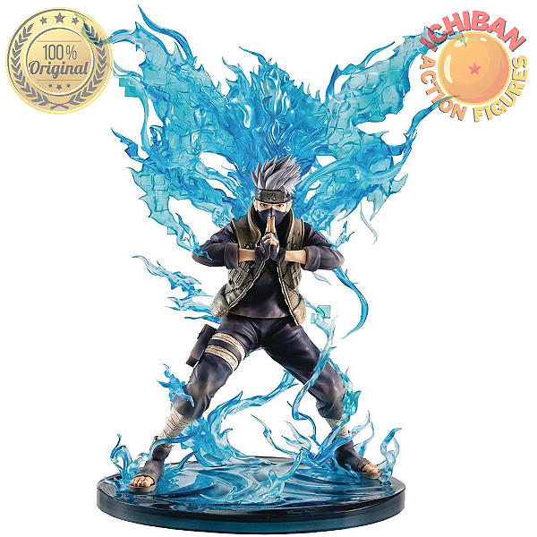 HATAKE KAKASHI NARUTO SHIPPUDEN GEM SERIES MEGAHOUSE VER. SEM LED 100% ORIGINAL LACRADO