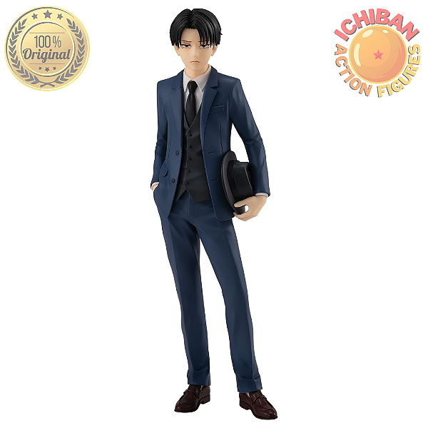 LEVI ACKERMAN DE TERNO ATTACK ON TITAN POP UP PARADE GOODSMILE COMPANY 100% ORIGINAL LACRADO