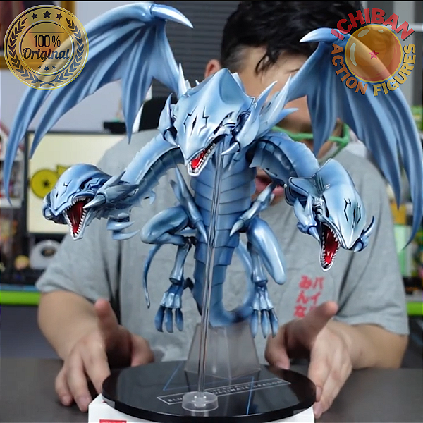 DRAGÃO SUPREMO DE OLHOS AZUIS YU GI OH DUEL MONSTERS AMAKUNI 100% ORIGINAL COM CAIXA