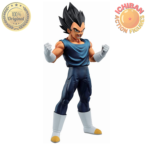 VEGETA DRAGON BALL SUPER HERO MASTERLISE ICHIBAN KUJI LETRA D BANDAI 100% ORIGINAL LACRADO