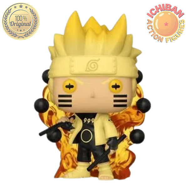UZUMAKI NARUTO MODO SÁBIO DOS SEIS CAMINHOS NARUTO SHIPPUDEN GLOWS IN THE DARK FUNKO POP 932 100% ORIGINAL LACRADO