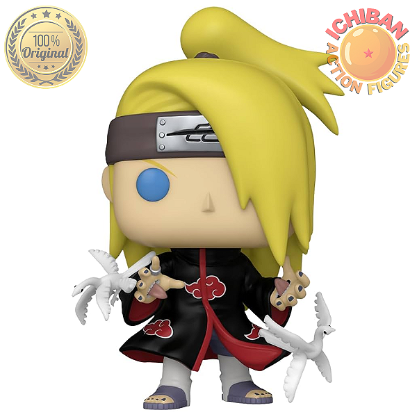 DEIDARA NARUTO SHIPPUDEN FUNKO POP 1434 100% ORIGINAL LACRADO