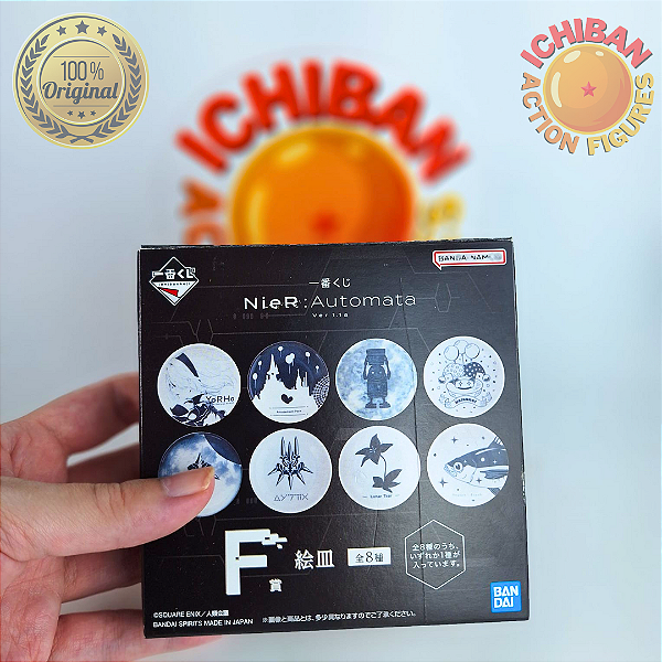 PIRES ALEATÓRIO NIER AUTOMATA KUJI PRIZE F SQUARE ENIX 100% ORIGINAL LACRADO