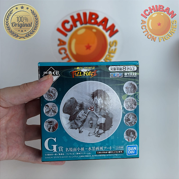 PIRES CAIXA AZUL COM PRETO ONE PIECE PRIZE G ICHIBAN KUJI BANDAI 100% ORIGINAL LACRADO