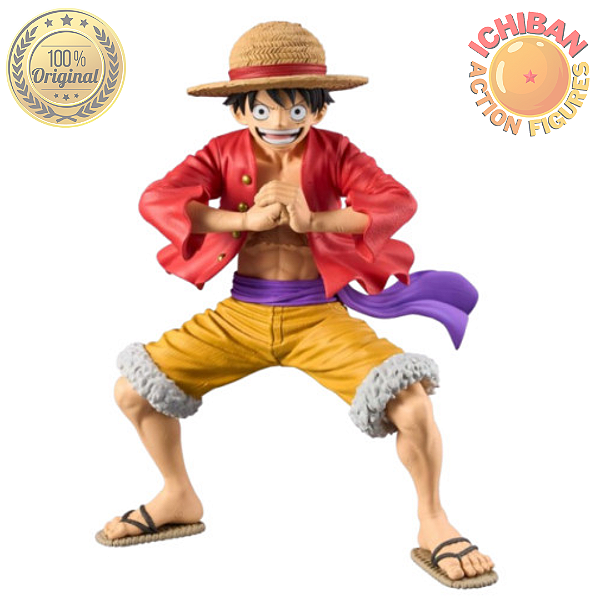 MONKEY D. LUFFY ONE PIECE GRANDISTA VER.2 BANPRESTO 100% ORIGINAL LACRADO