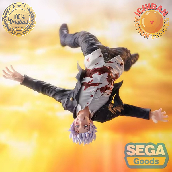GOJO SATORU CAINDO JUJUTSU KAISEN FIGURIZMA SEGA 100% ORIGINAL LACRADO