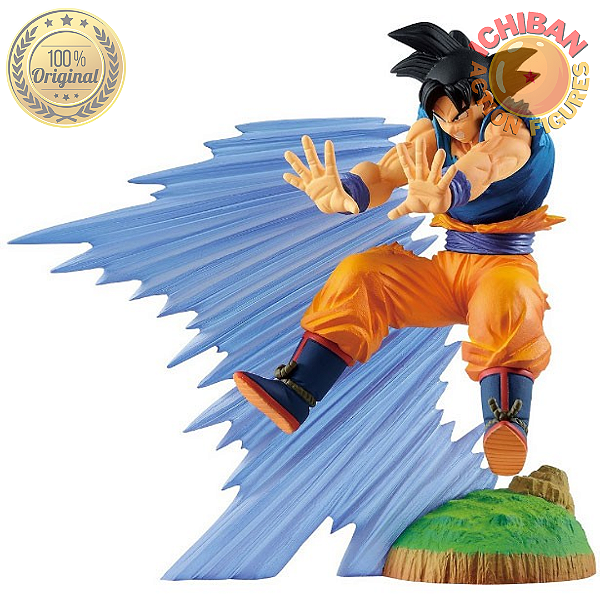 SON GOKU FAZENDO GENKIDAMA DRAGON BALL Z HISTORY BOX VOL.1 BANPRESTO 100% ORIGINAL LACRADO