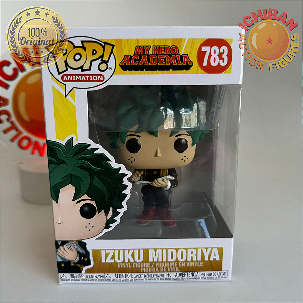 IZUKO MIDORIYA  DEKU TRAJE ESCOLAR MY HERO ACADEMIA FUNKO POP 783 100% ORIGINAL LACRADO