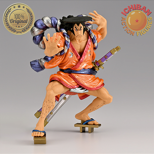 KOZUKI ODEN METALLIC VER. ONE PIECE KING OF ARTIST BANPRESTO 100% ORIGINAL LACRADO