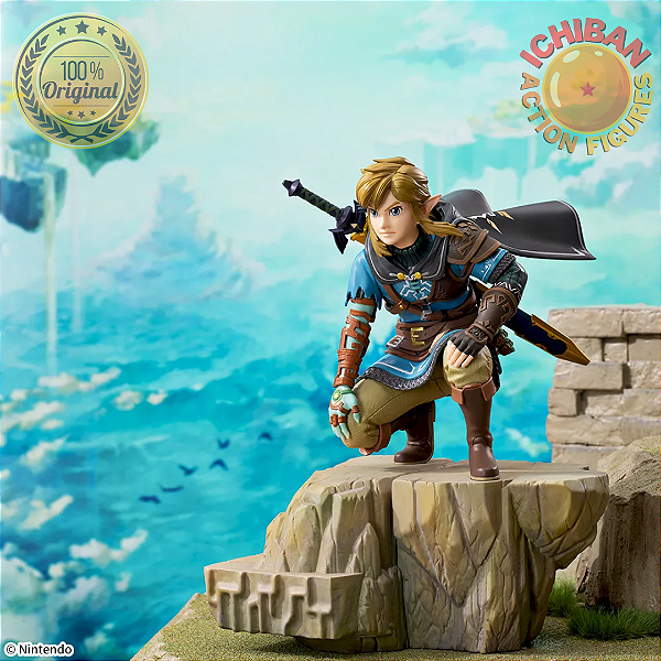 LINK ZELDA TEARS OF THE KINGDOM FIGURIZMA SEGA 100% ORIGINAL LACRADO