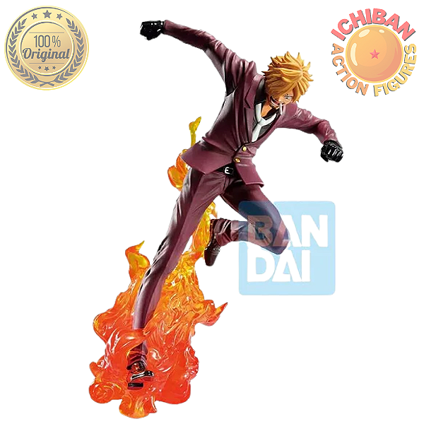 VINSMOKE SANJI WANO ONE PIECE SIGNS OF THE HIGHT KING ICHIBANSHO BANDAI 100% ORIGINAL LACRADO