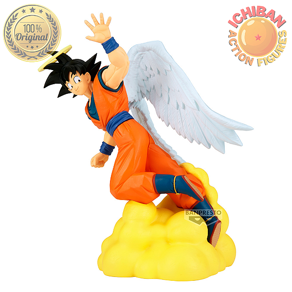 SON GOKU ANGEL DRAGON BALL Z HISTORY BOX VOL.1 BANPRESTO 100% ORIGINAL LACRADO