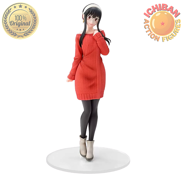 YOR FORGER VESTIDO DE INVERNO SPY FAMILY SEGA 100% ORIGINAL LACRADO