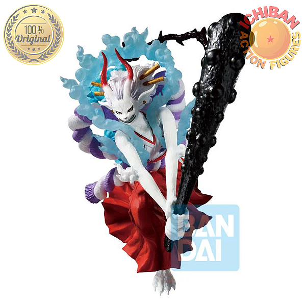 YAMATO FORMA HÍBRIDA WANO ONE PIECE SIGNS OF THE HIGHT KING ICHIBANSHO BANDAI 100% ORIGINAL LACRADO