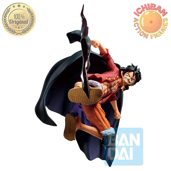 MONKEY D. LUFFY WANO ONE PIECE SIGNS OF THE HIGHT KING ICHIBANSHO BANDAI 100% ORIGINAL LACRADO