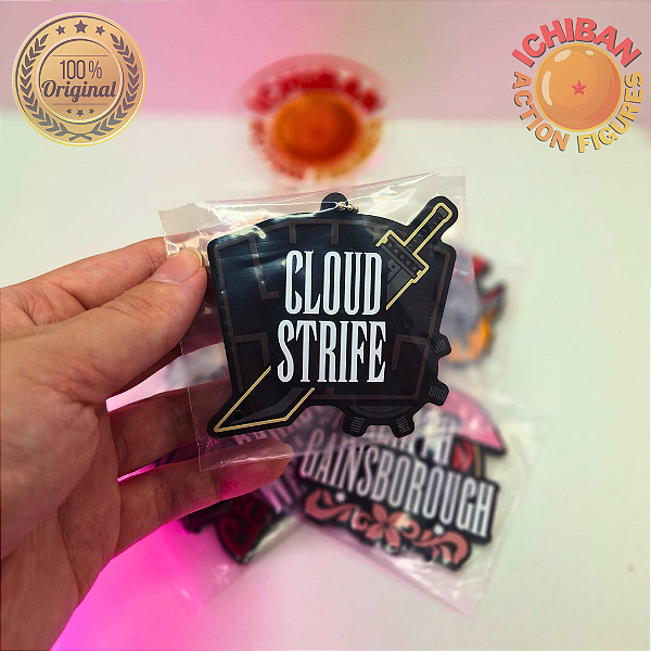 CHAVEIRO ALEATÓRIO FINAL FANTASY ICHIBAN KUJI BANDAI 100% ORIGINAL LACRADO