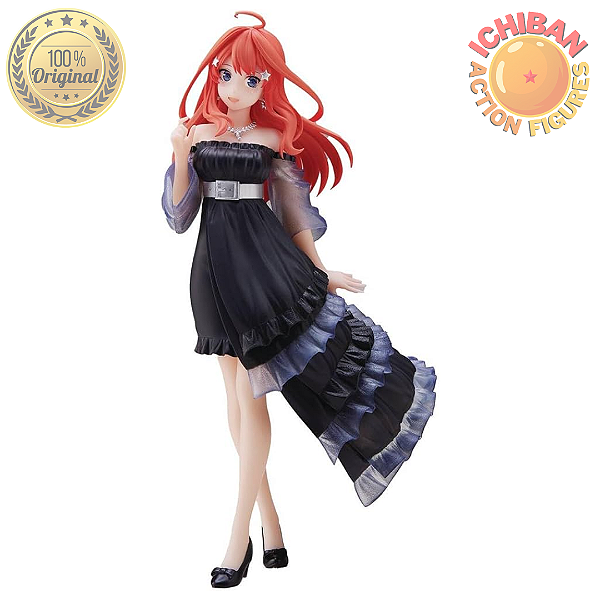 NAKANO ITSUKI PARTY DRESS THE QUINTESSENTIAL QUINTUPLETS KYUNTIES BANPRESTO 100% ORIGINAL LACRADO